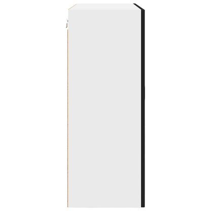 vidaXL Dishwasher Panel Kalmar Black 80 x 31 x 80 cm Engineered Wood