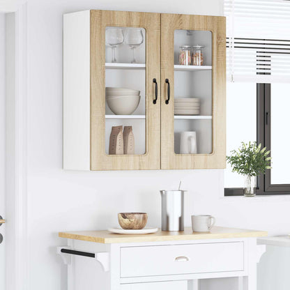 vidaXL Dishwasher Panel Kalmar Sonoma Oak 80 x 31 x 80 cm