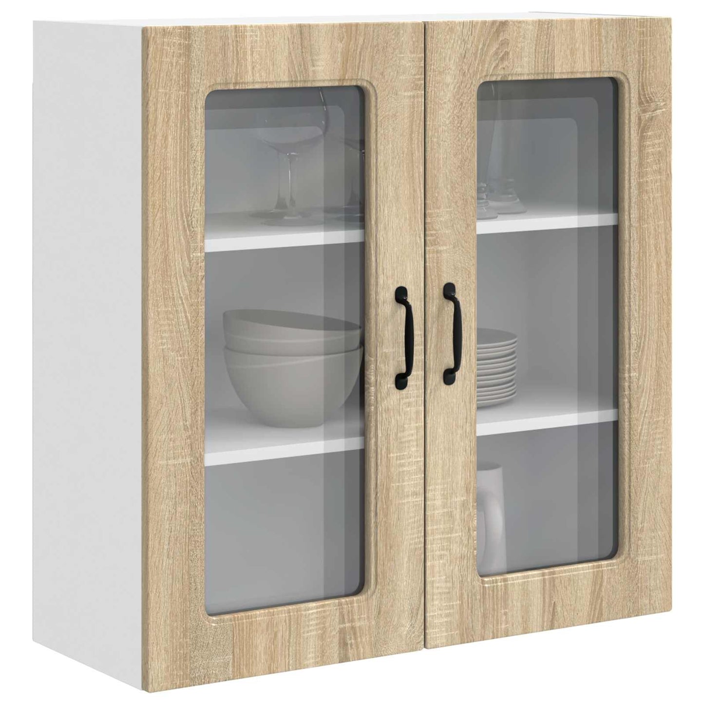 vidaXL Dishwasher Panel Kalmar Sonoma Oak 80 x 31 x 80 cm