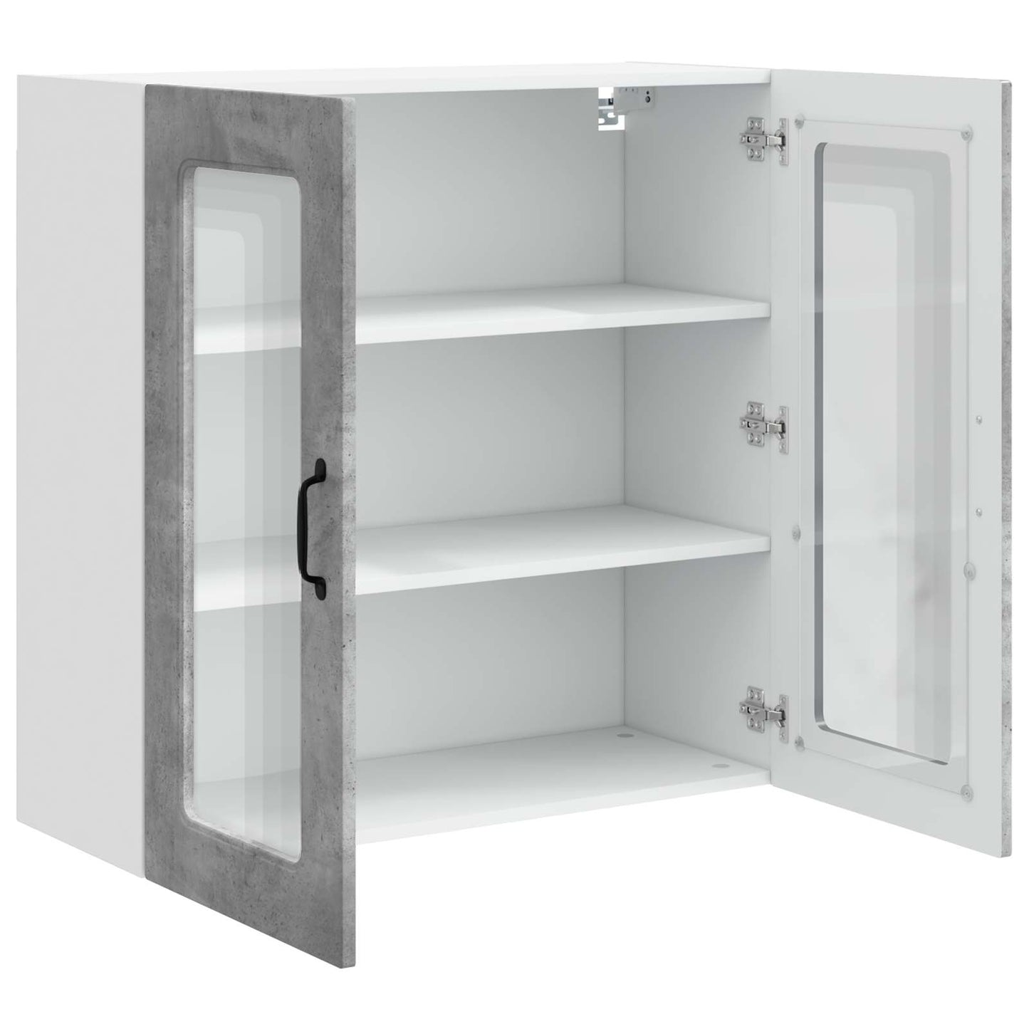 vidaXL Dishwasher Panel Kalmar Concrete Grey 80 x 31 x 80 cm