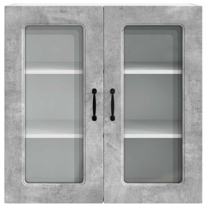 vidaXL Dishwasher Panel Kalmar Concrete Grey 80 x 31 x 80 cm