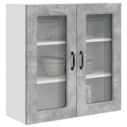 vidaXL Dishwasher Panel Kalmar Concrete Grey 80 x 31 x 80 cm