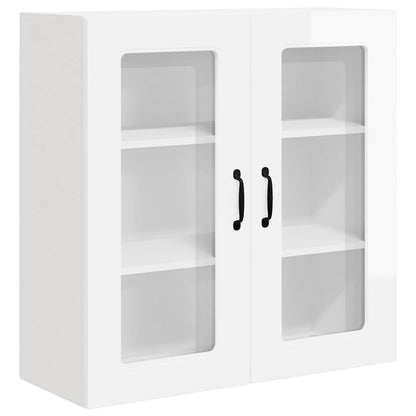 vidaXL Dishwasher Panel Kalmar High Gloss White 80 x 31 x 80 cm