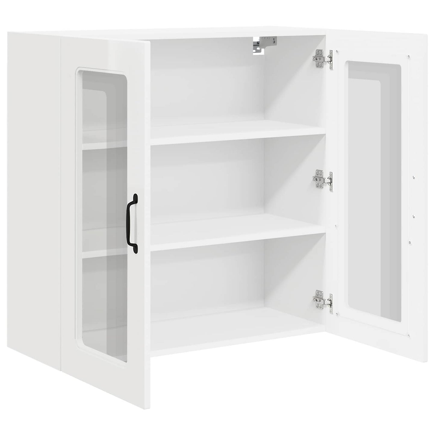 vidaXL Dishwasher Panel Kalmar High Gloss White 80 x 31 x 80 cm