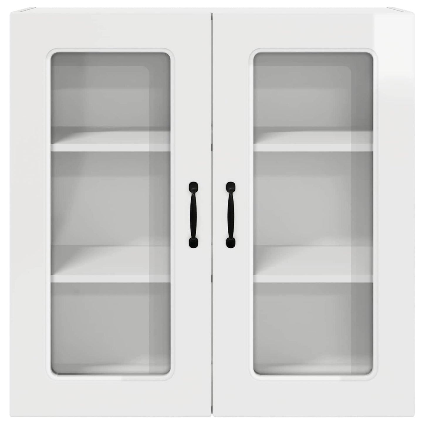 vidaXL Dishwasher Panel Kalmar High Gloss White 80 x 31 x 80 cm