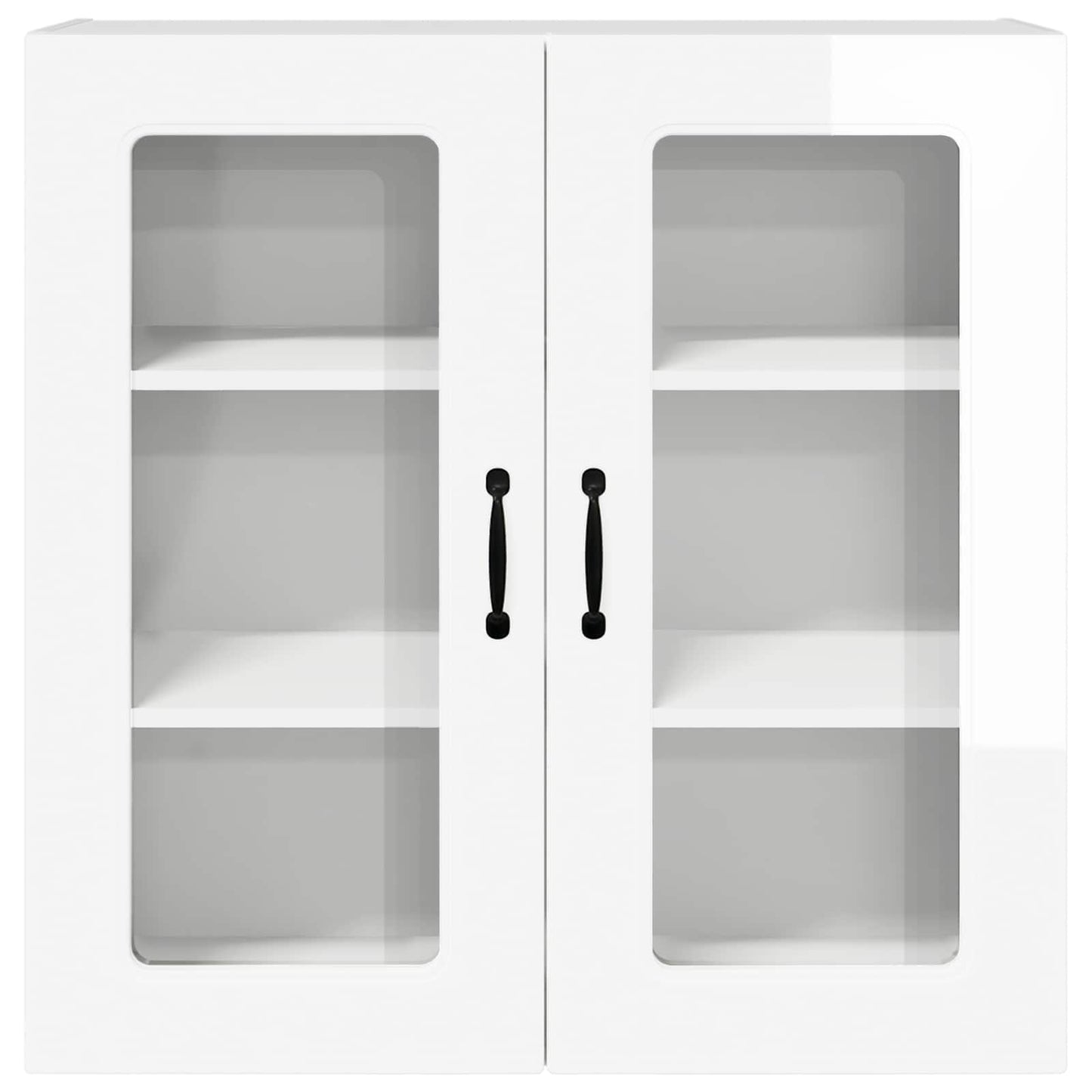 vidaXL Dishwasher Panel Kalmar High Gloss White 80 x 31 x 80 cm
