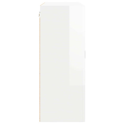 vidaXL Dishwasher Panel Kalmar High Gloss White 80 x 31 x 80 cm