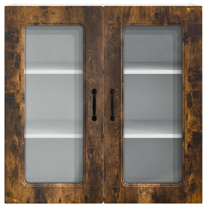 vidaXL Dishwasher Panel Kalmar Smoked Oak 80 x 31 x 80 cm