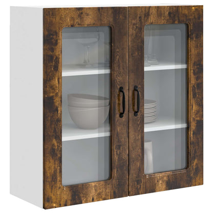 vidaXL Dishwasher Panel Kalmar Smoked Oak 80 x 31 x 80 cm