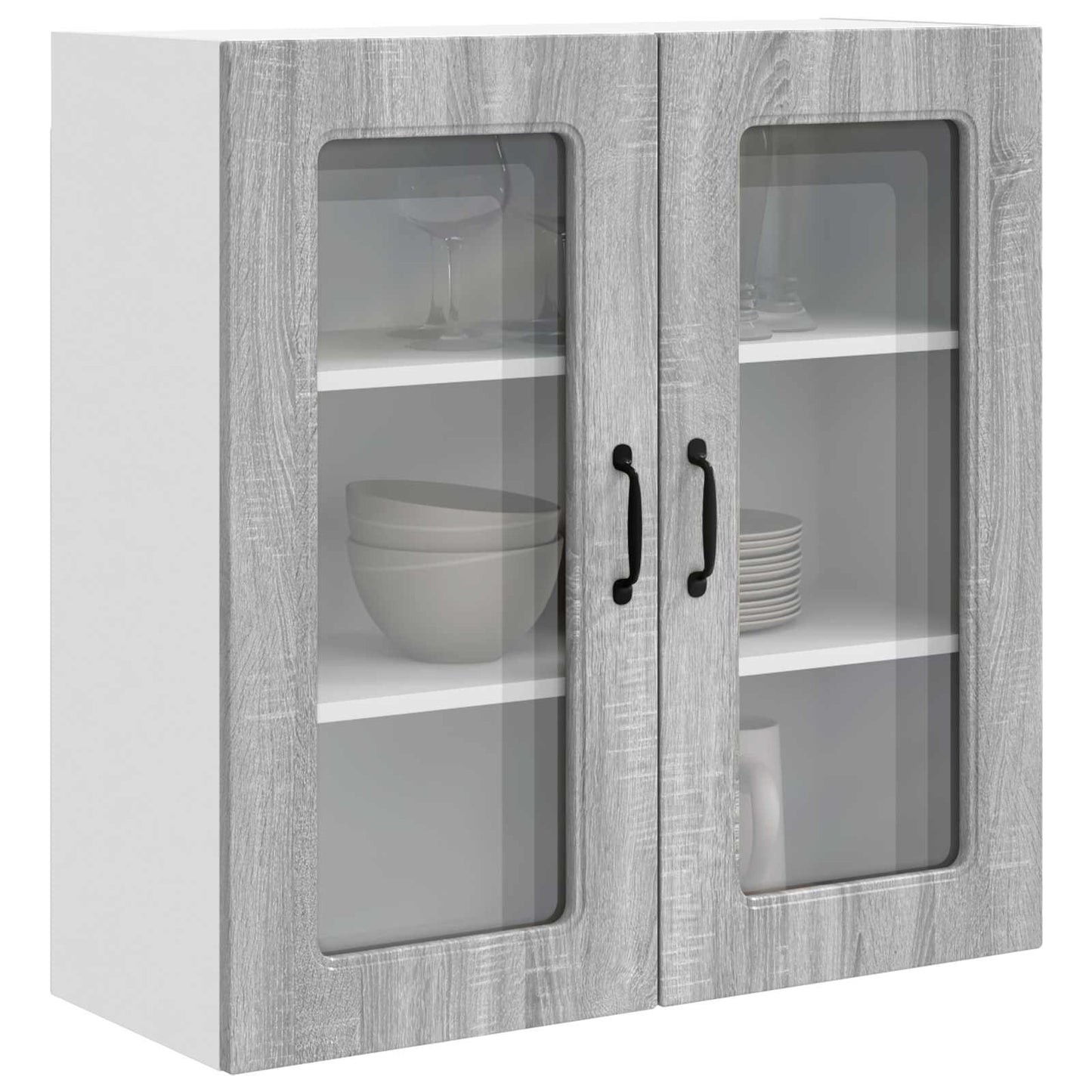 vidaXL Dishwasher Panel Kalmar Grey Sonoma 80 x 31 x 80 cm