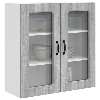 vidaXL Dishwasher Panel Kalmar Grey Sonoma 80 x 31 x 80 cm