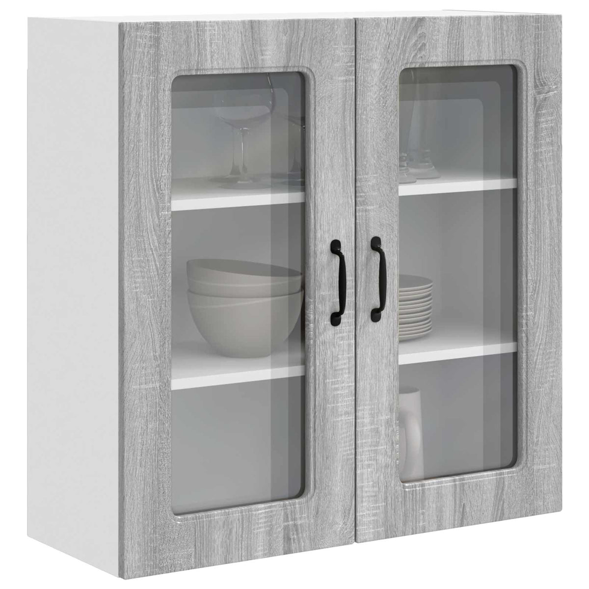 vidaXL Dishwasher Panel Kalmar Grey Sonoma 80 x 31 x 80 cm