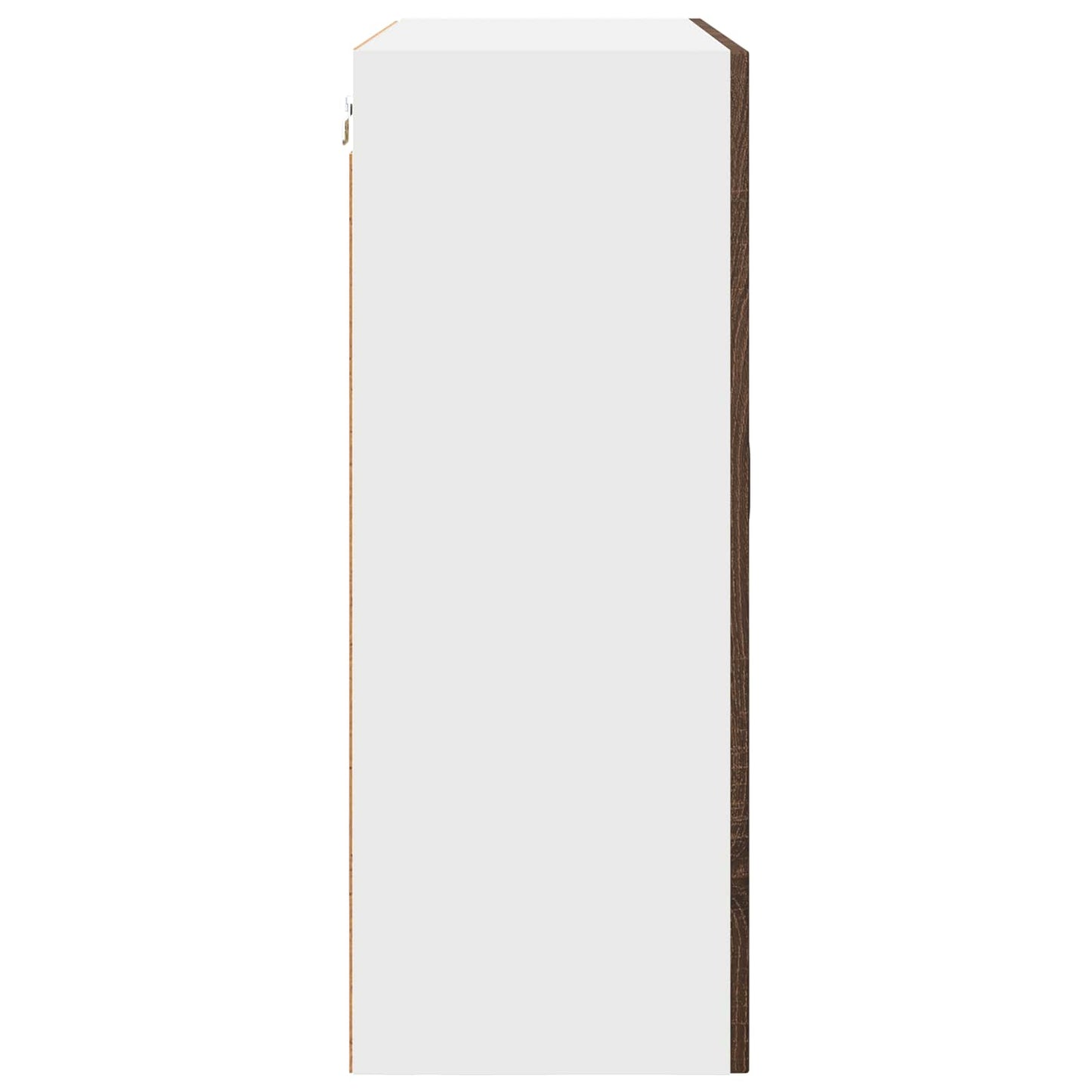 vidaXL Dishwasher Panel Kalmar Brown Oak 80 x 31 x 80 cm