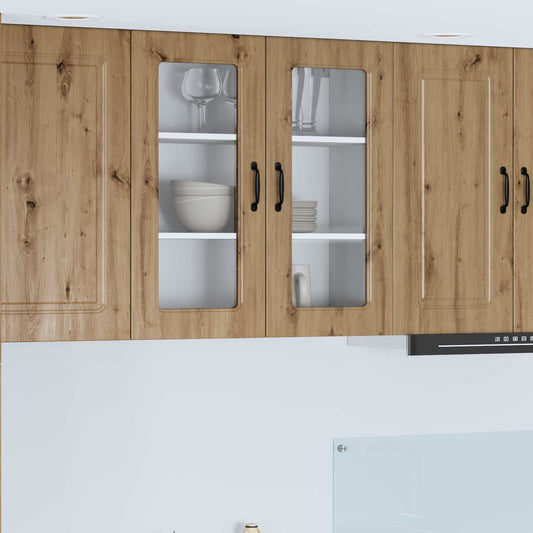 vidaXL Dishwasher Panel Kalmar Artisan Oak 80 x 31 x 80 cm