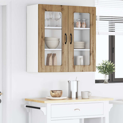 vidaXL Dishwasher Panel Kalmar Artisan Oak 80 x 31 x 80 cm