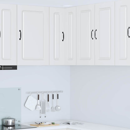 vidaXL Dishwasher Panel Kalmar White 57 x 57 x 80 cm Engineered Wood