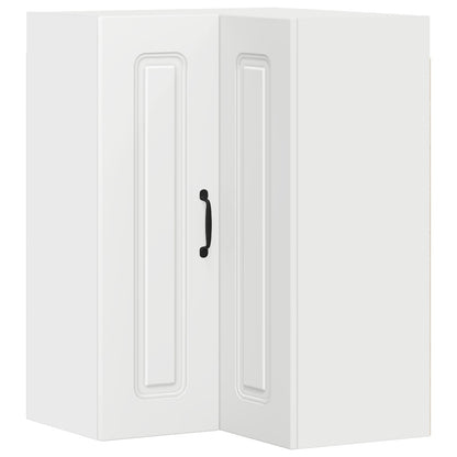 vidaXL Dishwasher Panel Kalmar White 57 x 57 x 80 cm Engineered Wood
