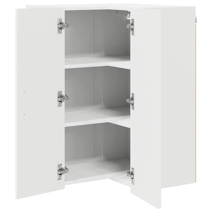 vidaXL Dishwasher Panel Kalmar White 57 x 57 x 80 cm Engineered Wood