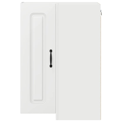 vidaXL Dishwasher Panel Kalmar White 57 x 57 x 80 cm Engineered Wood