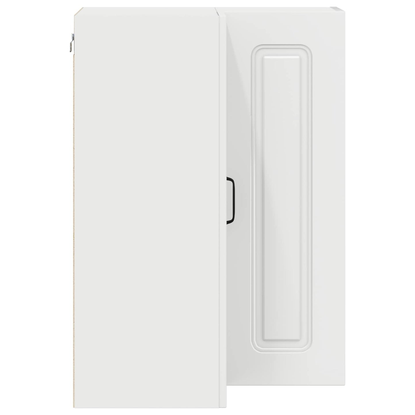 vidaXL Dishwasher Panel Kalmar White 57 x 57 x 80 cm Engineered Wood