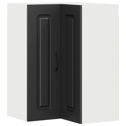 vidaXL Dishwasher Panel Kalmar Black 57 x 57 x 80 cm Engineered Wood