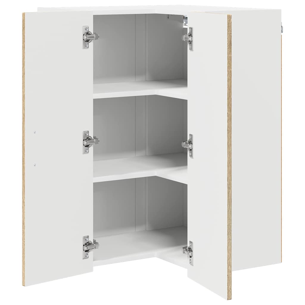 vidaXL Dishwasher Panel Kalmar Sonoma Oak 57 x 57 x 80 cm