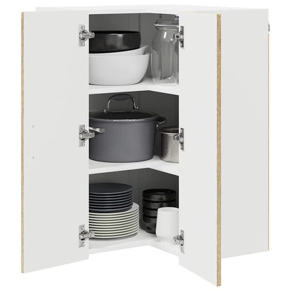 vidaXL Dishwasher Panel Kalmar Sonoma Oak 57 x 57 x 80 cm