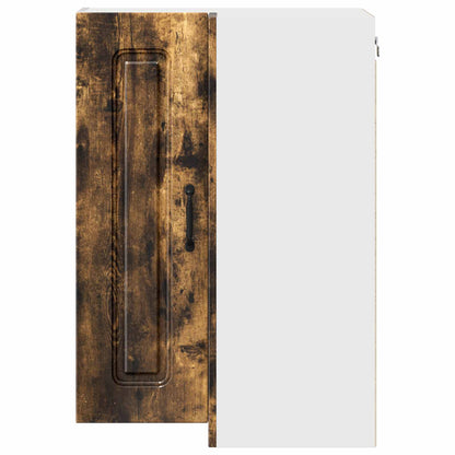 vidaXL Dishwasher Panel Kalmar Smoked Oak 57 x 57 x 80 cm