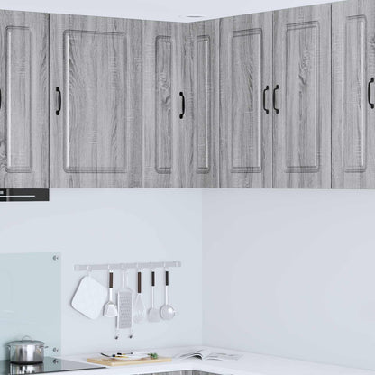 vidaXL Dishwasher Panel Kalmar Grey Sonoma 57 x 57 x 80 cm
