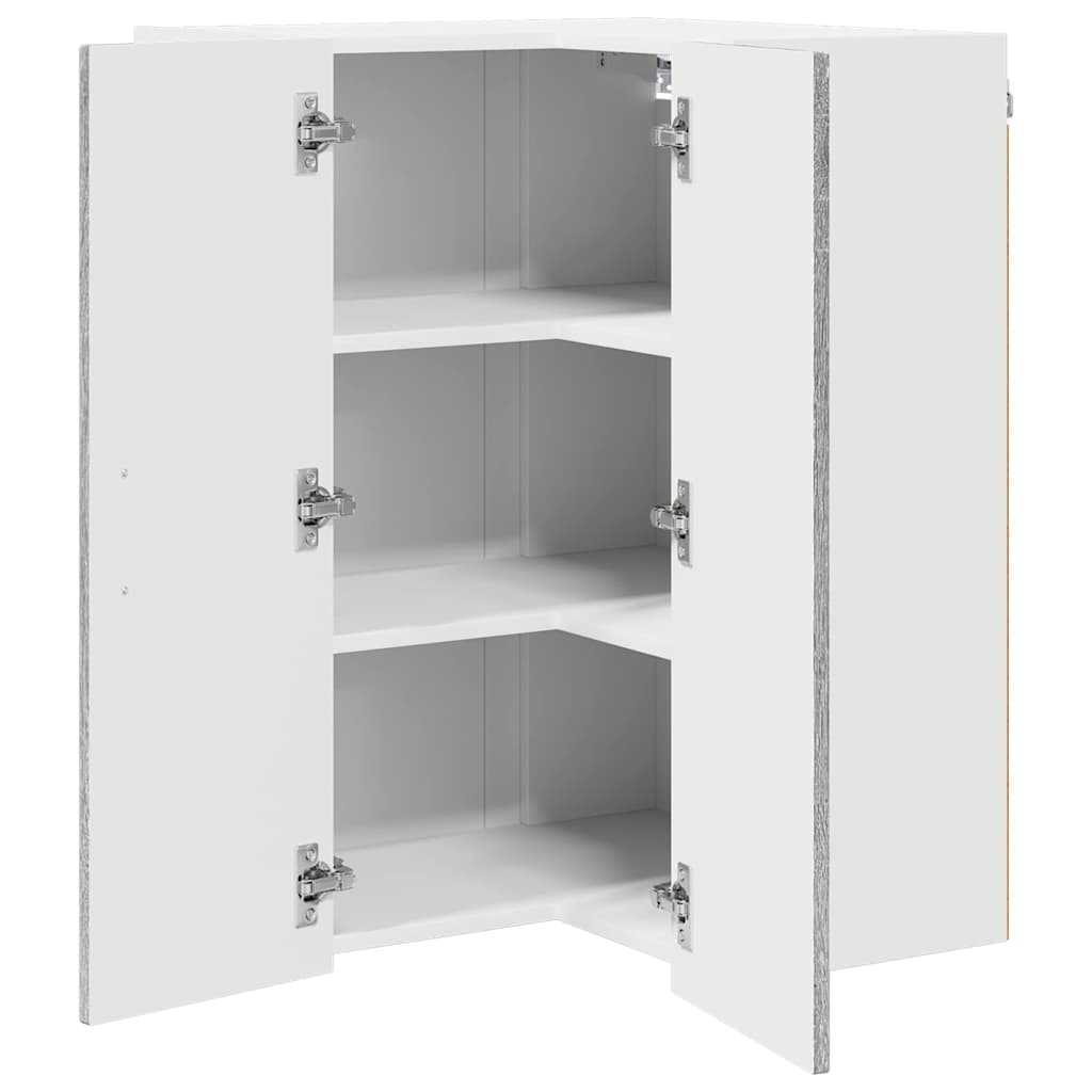 vidaXL Dishwasher Panel Kalmar Grey Sonoma 57 x 57 x 80 cm