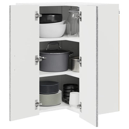 vidaXL Dishwasher Panel Kalmar Grey Sonoma 57 x 57 x 80 cm