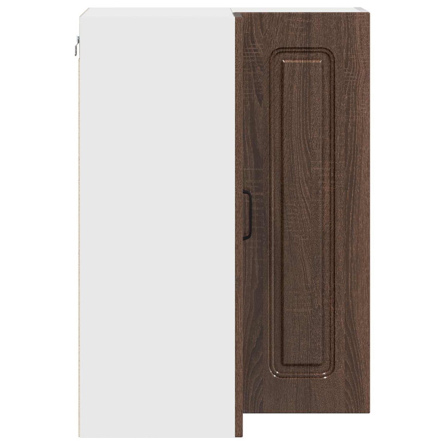 vidaXL Dishwasher Panel Kalmar Brown Oak 57 x 57 x 80 cm