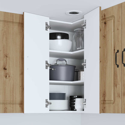 vidaXL Dishwasher Panel Kalmar Artisan Oak 57 x 57 x 80 cm