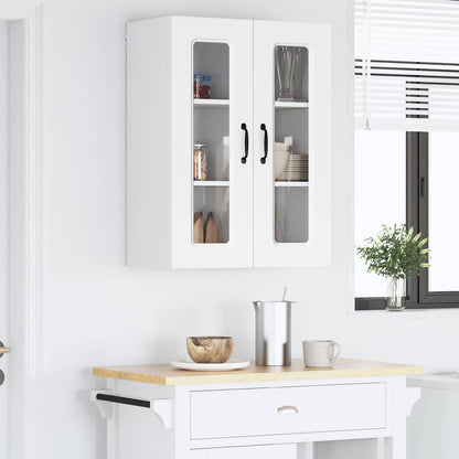 vidaXL Dishwasher Panel Kalmar White 60 x 31 x 80 cm Engineered Wood