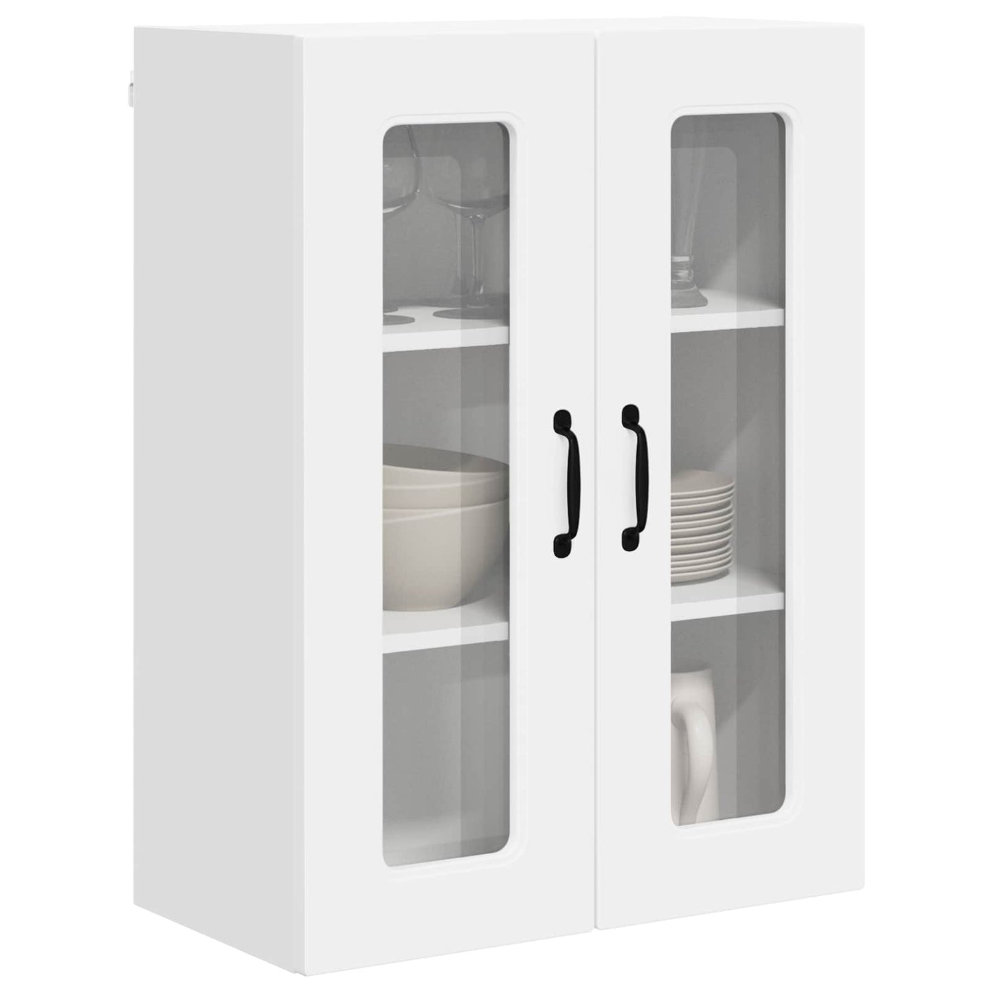 vidaXL Dishwasher Panel Kalmar White 60 x 31 x 80 cm Engineered Wood