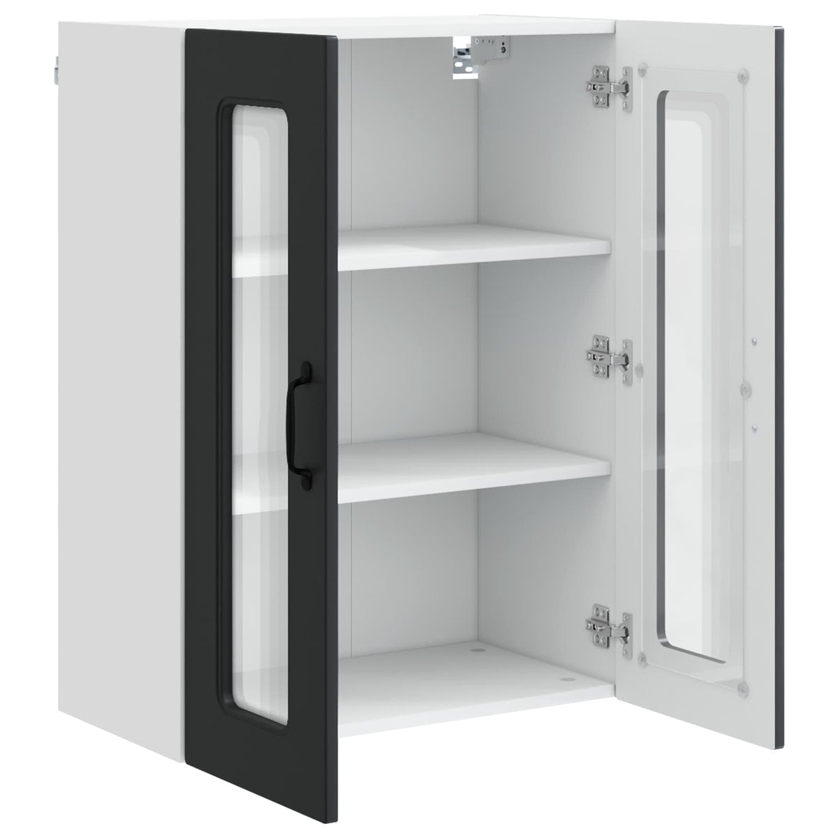 vidaXL Dishwasher Panel Kalmar Black 60 x 31 x 80 cm Engineered Wood