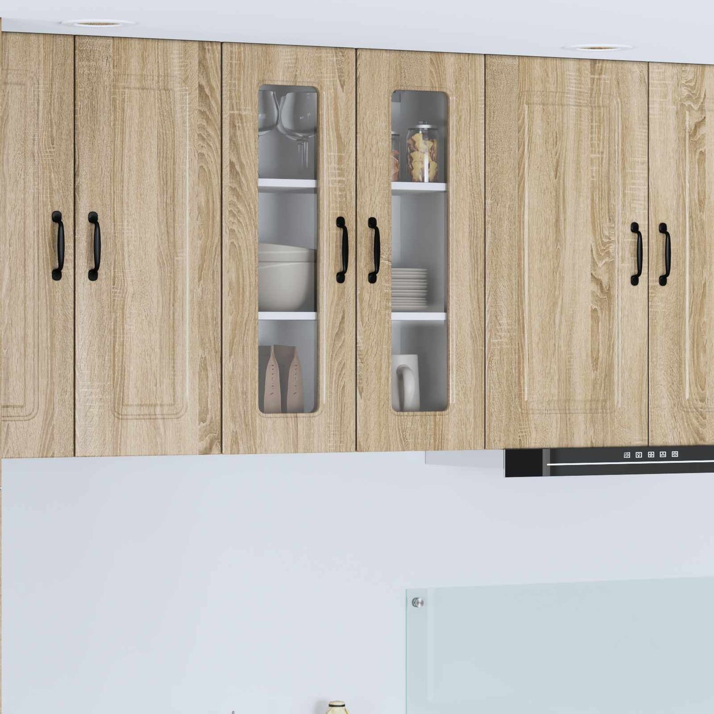 vidaXL Dishwasher Panel Kalmar Sonoma Oak 60 x 31 x 80 cm