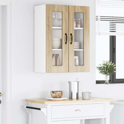 vidaXL Dishwasher Panel Kalmar Sonoma Oak 60 x 31 x 80 cm