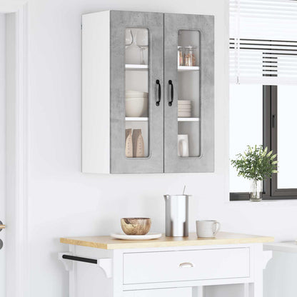 vidaXL Dishwasher Panel Kalmar Concrete Grey 60 x 31 x 80 cm