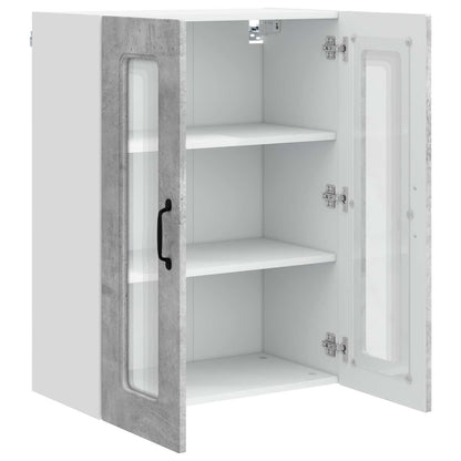 vidaXL Dishwasher Panel Kalmar Concrete Grey 60 x 31 x 80 cm