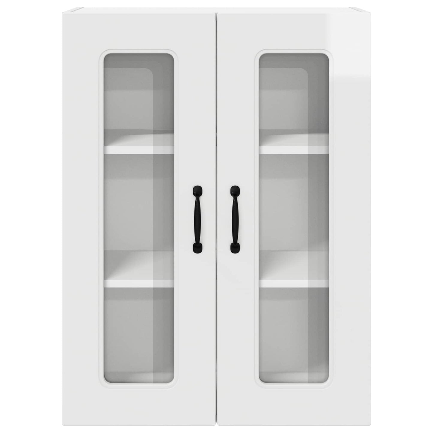 vidaXL Dishwasher Panel Kalmar High Gloss White 60 x 31 x 80 cm