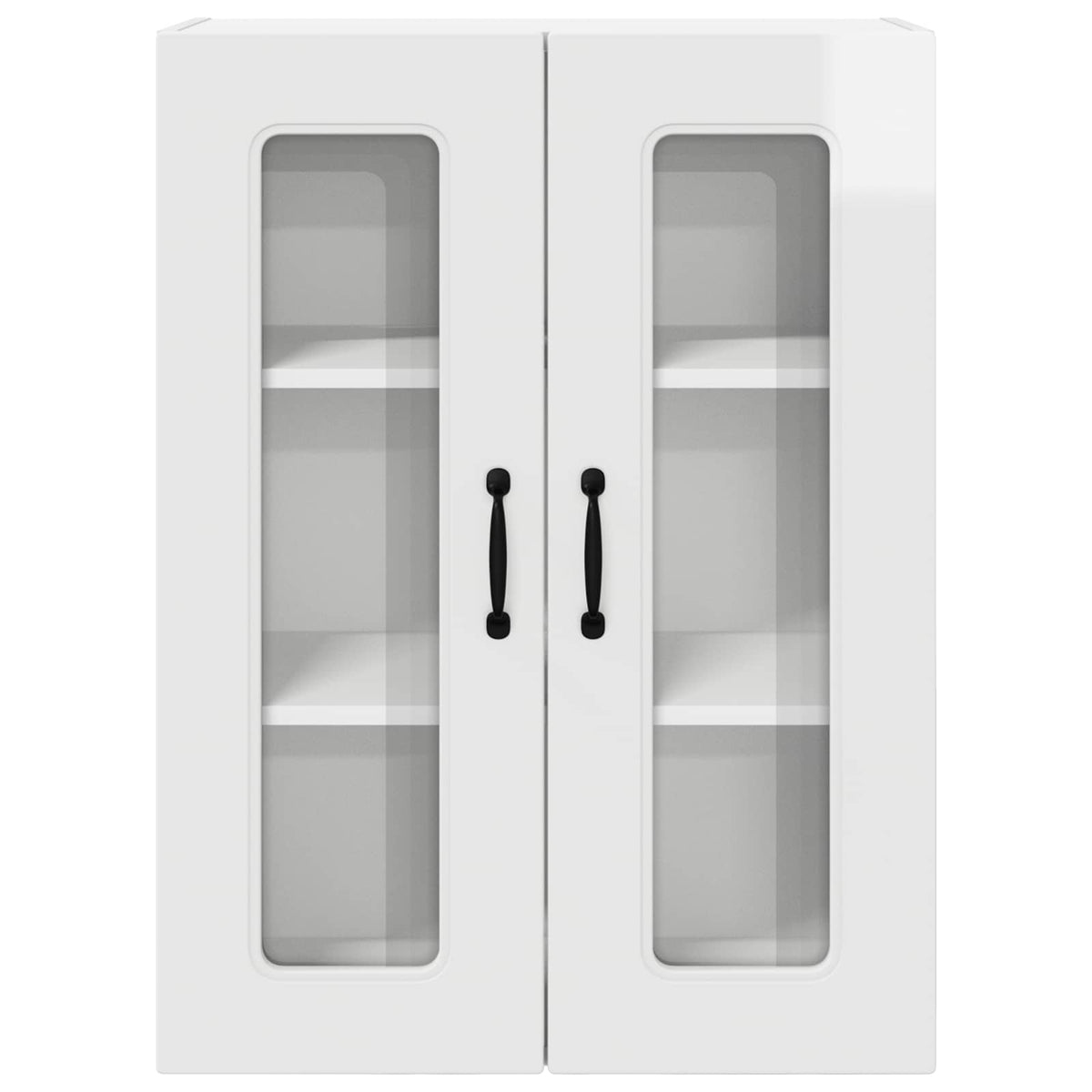 vidaXL Dishwasher Panel Kalmar High Gloss White 60 x 31 x 80 cm