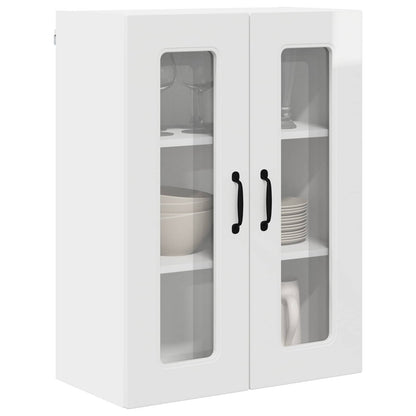 vidaXL Dishwasher Panel Kalmar High Gloss White 60 x 31 x 80 cm