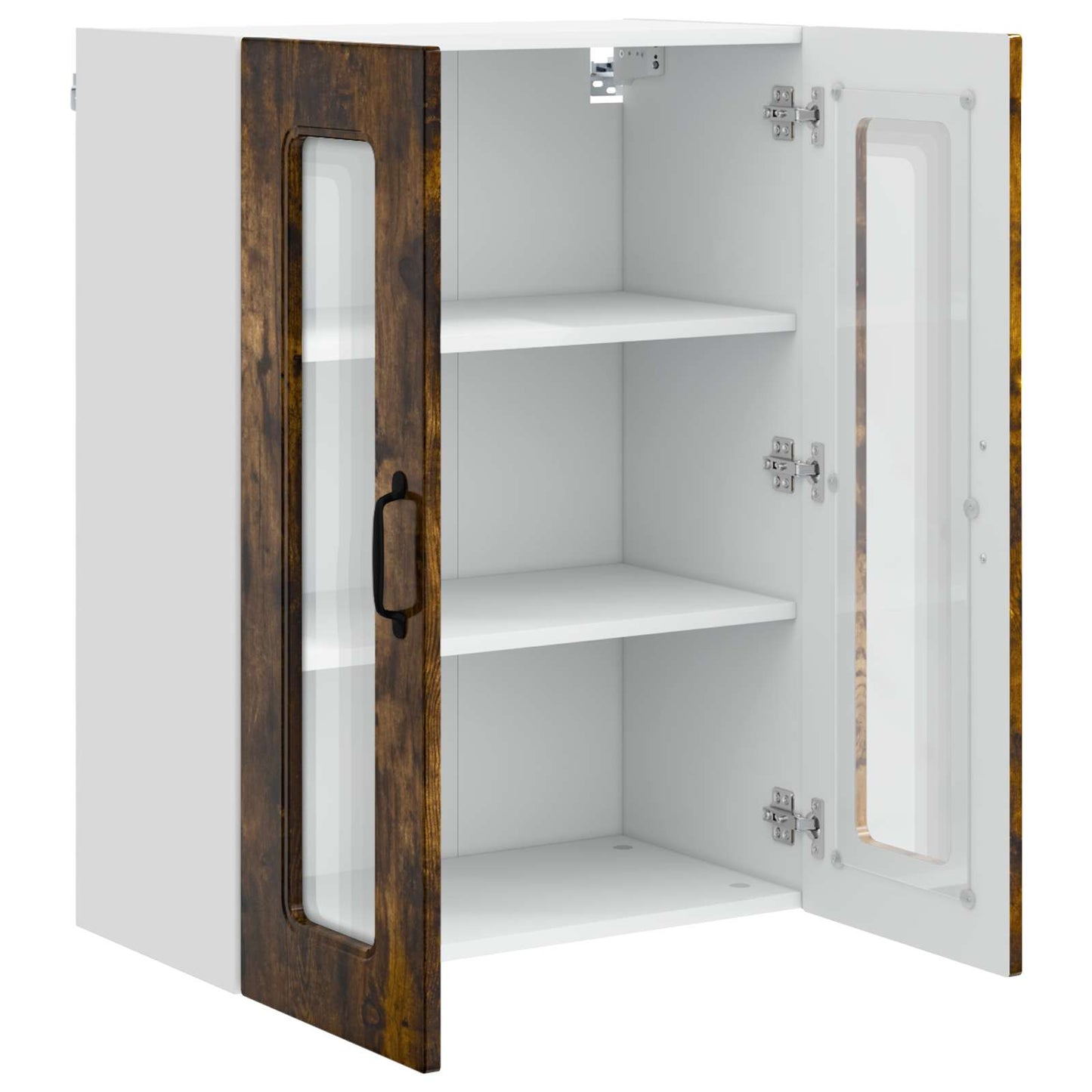 vidaXL Dishwasher Panel Kalmar Smoked Oak 60 x 31 x 80 cm