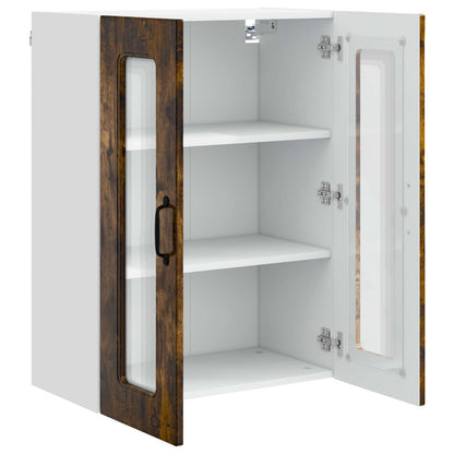vidaXL Dishwasher Panel Kalmar Smoked Oak 60 x 31 x 80 cm