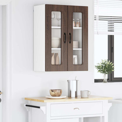 vidaXL Dishwasher Panel Kalmar Brown Oak 60 x 31 x 80 cm