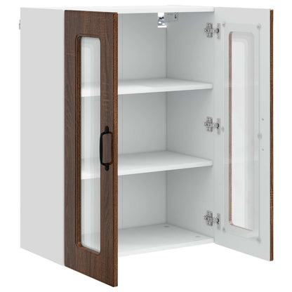 vidaXL Dishwasher Panel Kalmar Brown Oak 60 x 31 x 80 cm