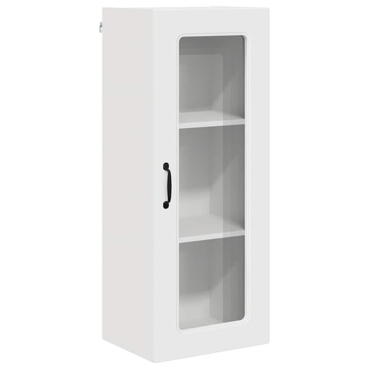 vidaXL Dishwasher Panel Kalmar White 40 x 31 x 100 cm Engineered Wood
