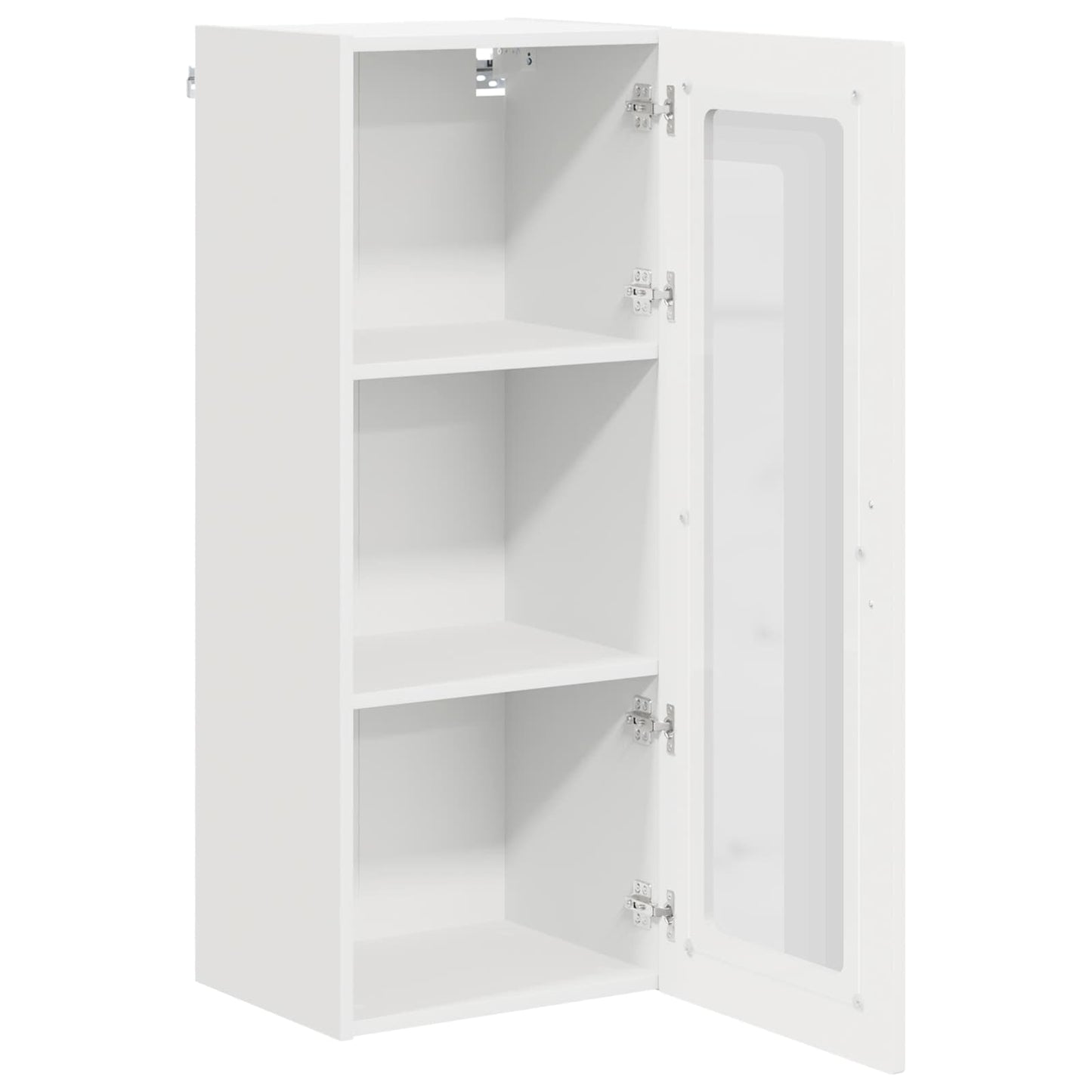 vidaXL Dishwasher Panel Kalmar White 40 x 31 x 100 cm Engineered Wood