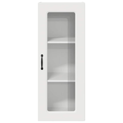 vidaXL Dishwasher Panel Kalmar White 40 x 31 x 100 cm Engineered Wood